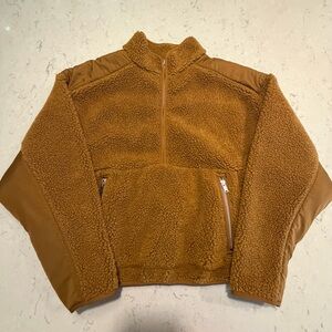 Madewell Tan Sherpa Jacket - M